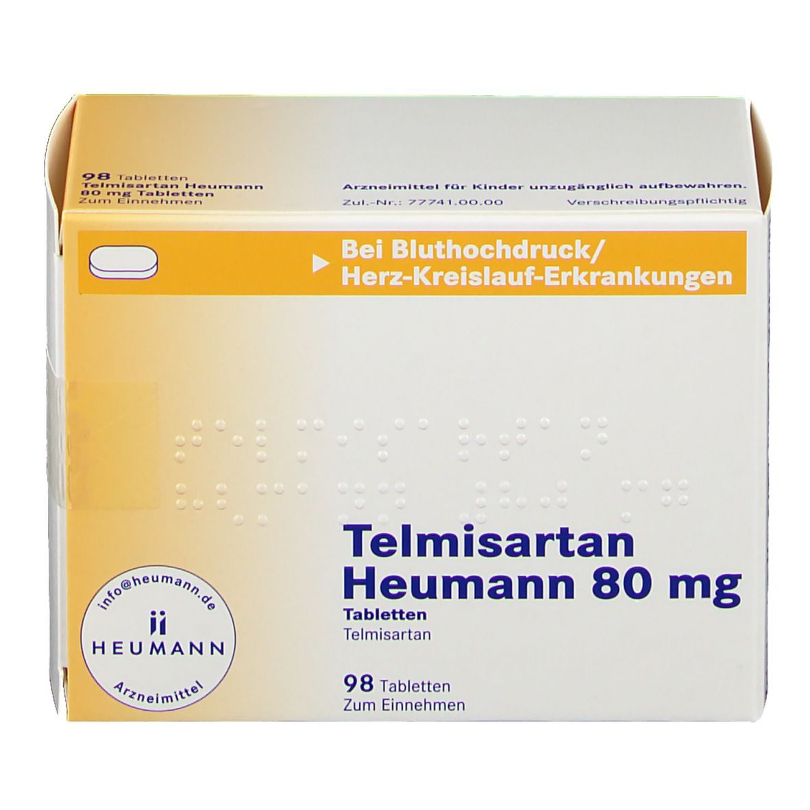 Telmisartan Heumann 80 mg