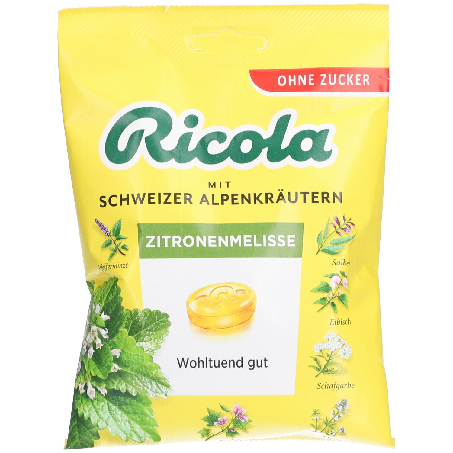 Ricola ohne Zucker Zitronenmelisse