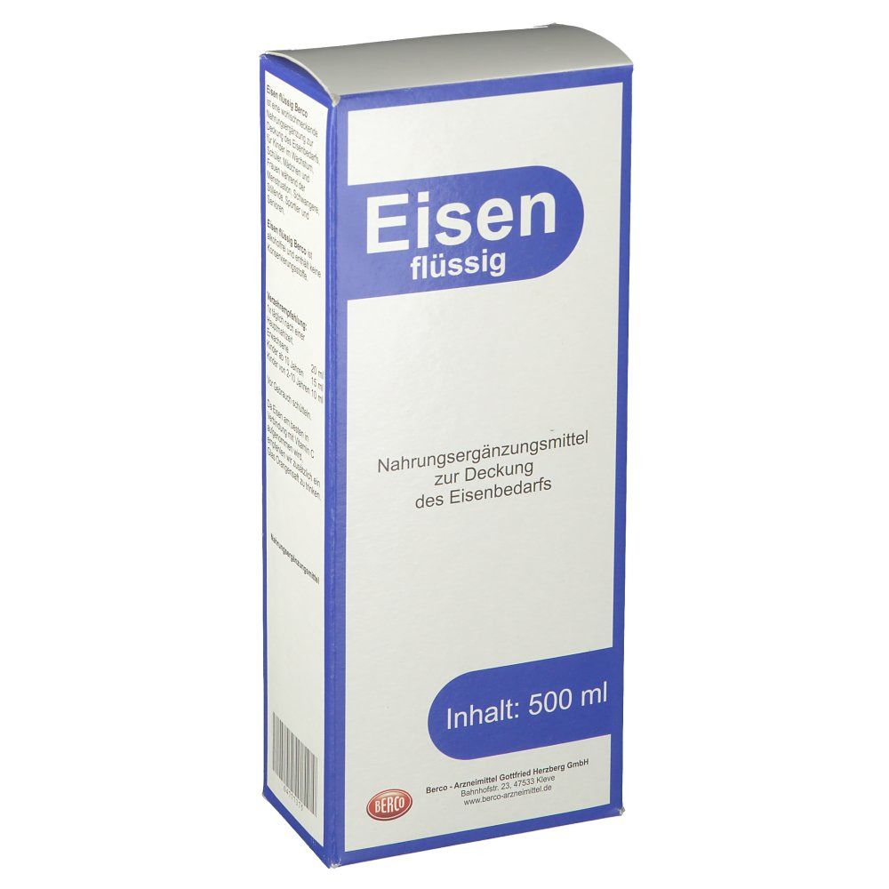 Eisen flüssig