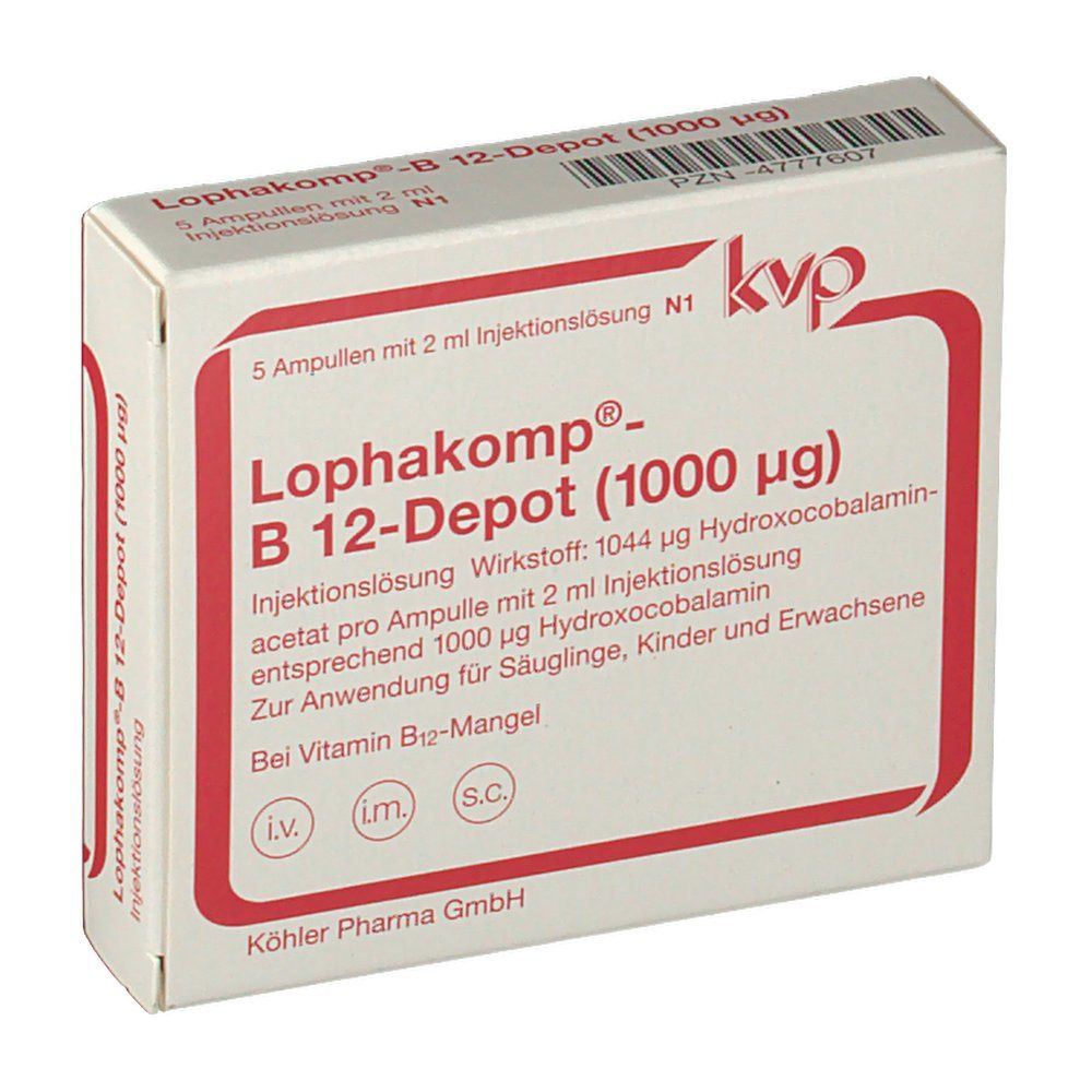 Lophakomp®-B12-Depot Injektionslösungen