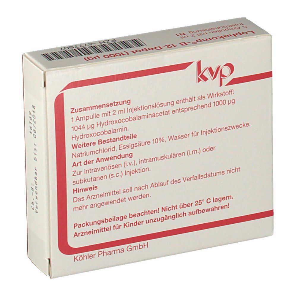 Lophakomp®-B12-Depot Injektionslösungen