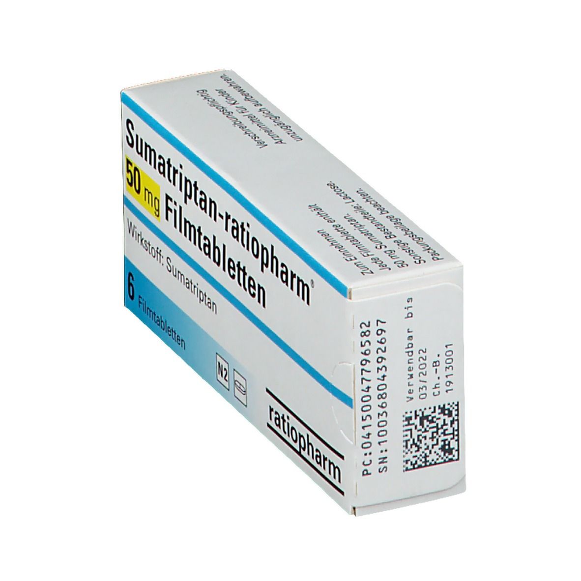 Sumatriptan-ratiopharm® 50 mg