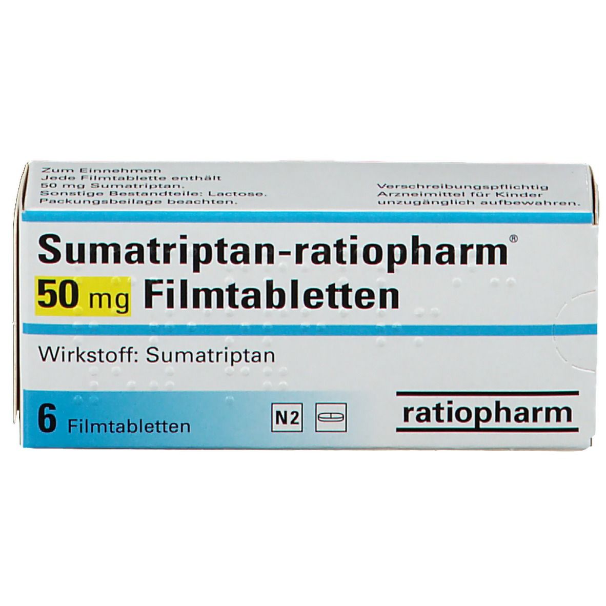 Sumatriptan-ratiopharm® 50 mg