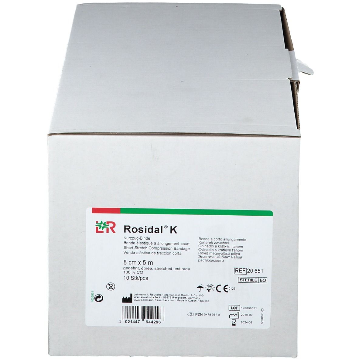 Rosidal® K 8 cm x 5 m steril