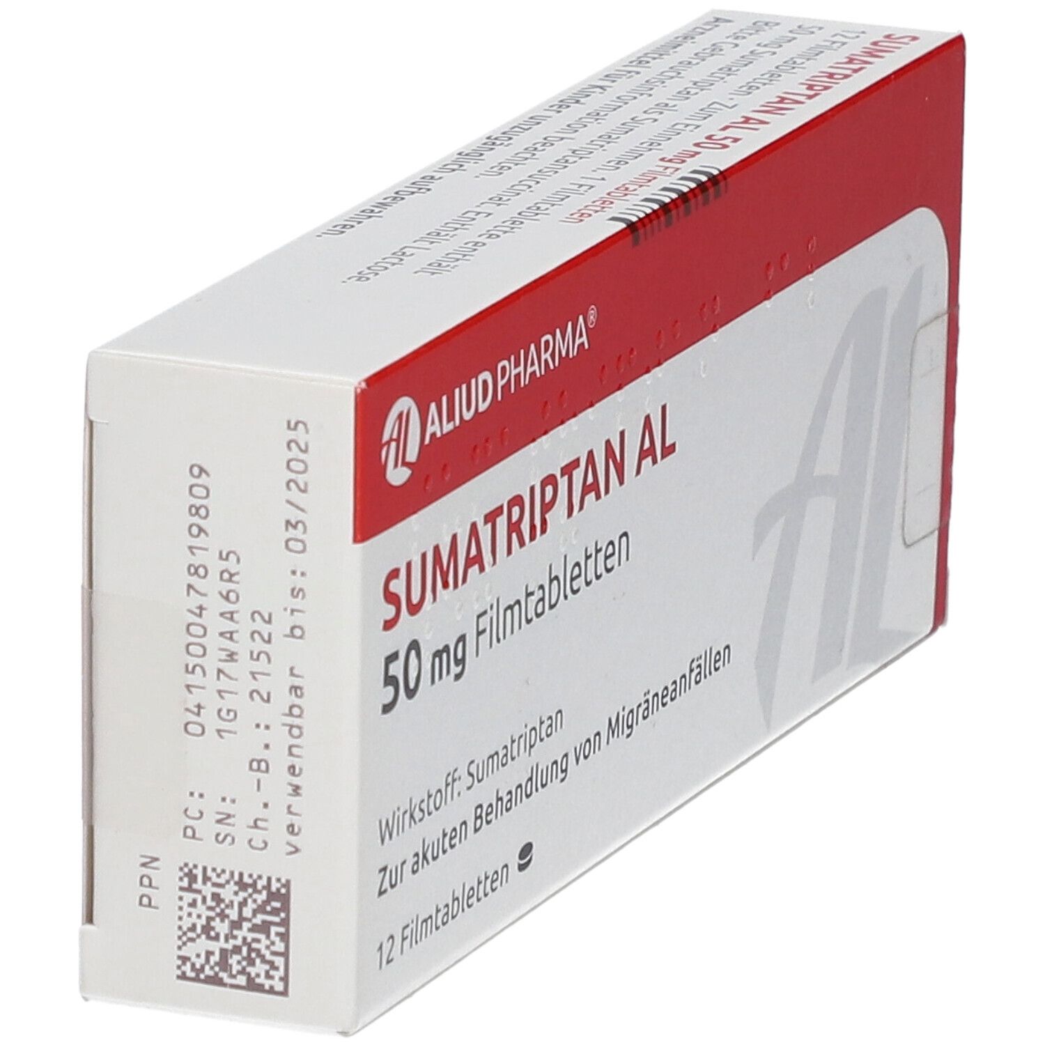 Sumatriptan AL 50 mg