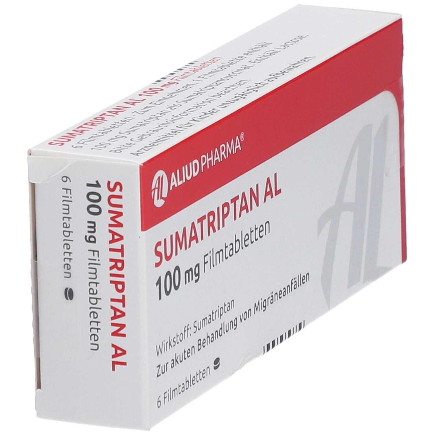 Sumatriptan AL 100 mg Filmtabletten 6 St