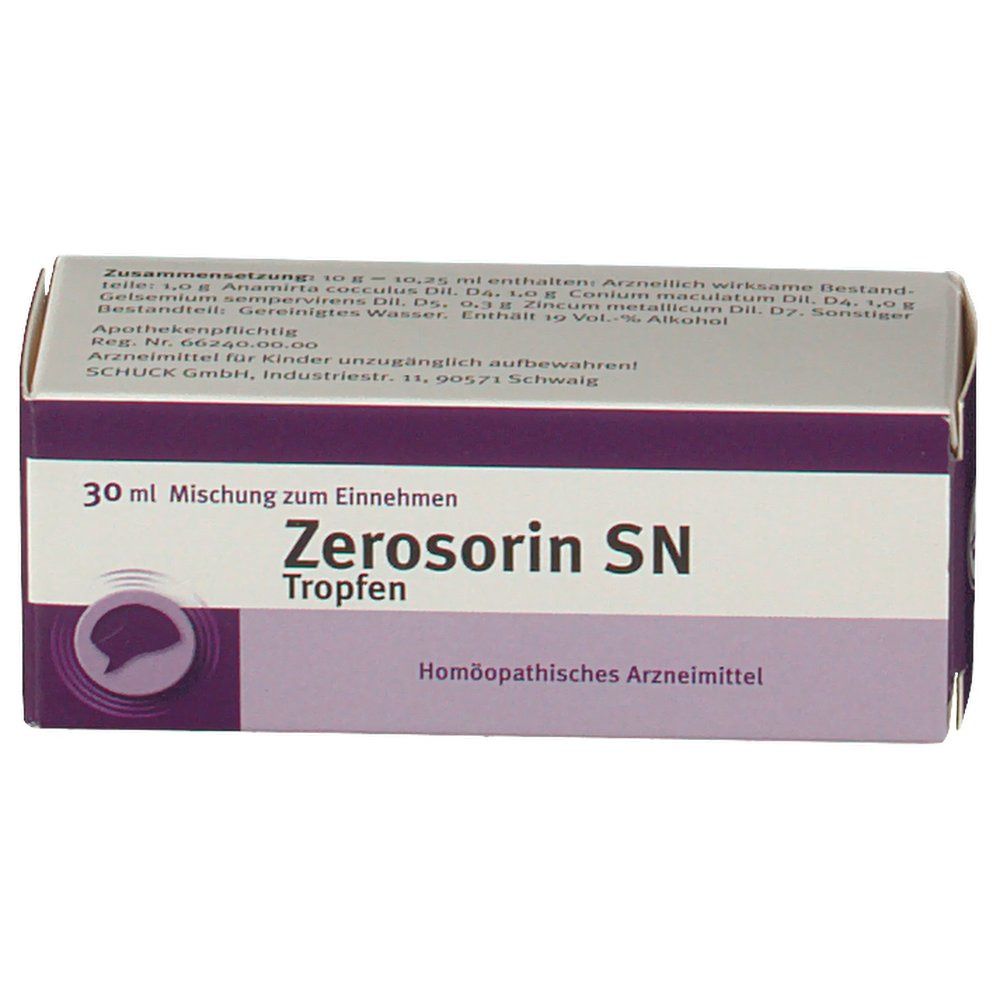 Zerosorin SN Tropfen