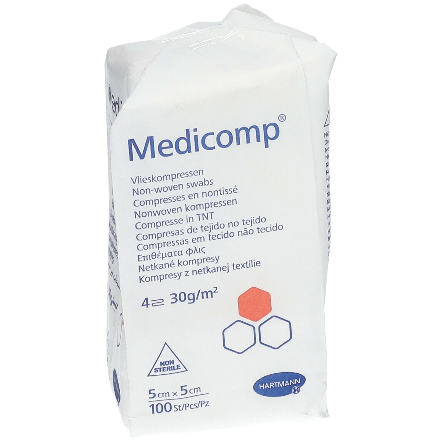 Medicomp® Kompressen unsteril 5 cm x 5 cm