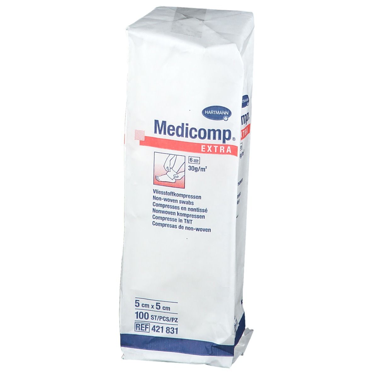Medicomp® Extra Kompressen unsteril 5 cm x 5 cm