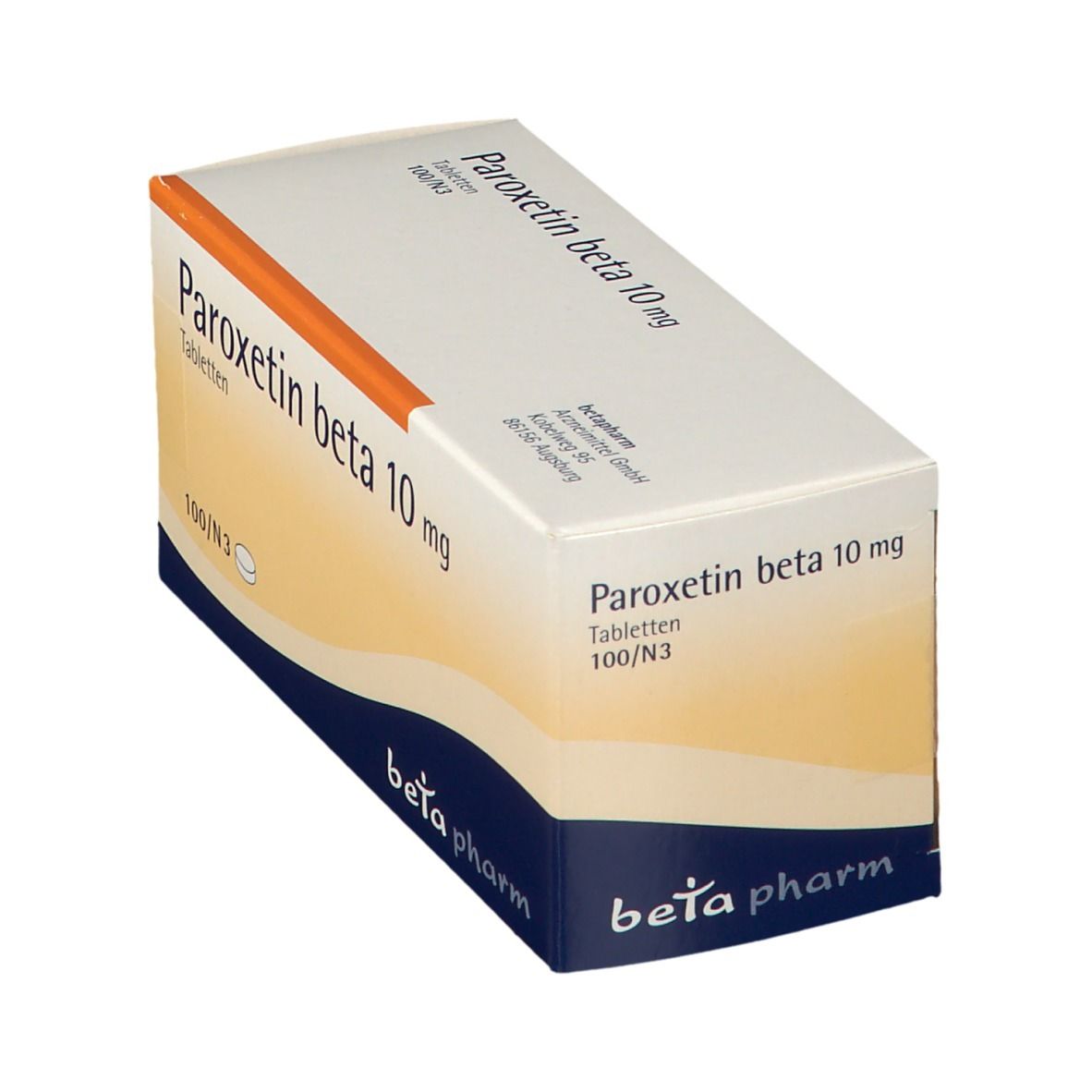 Paroxetin beta 10 mg