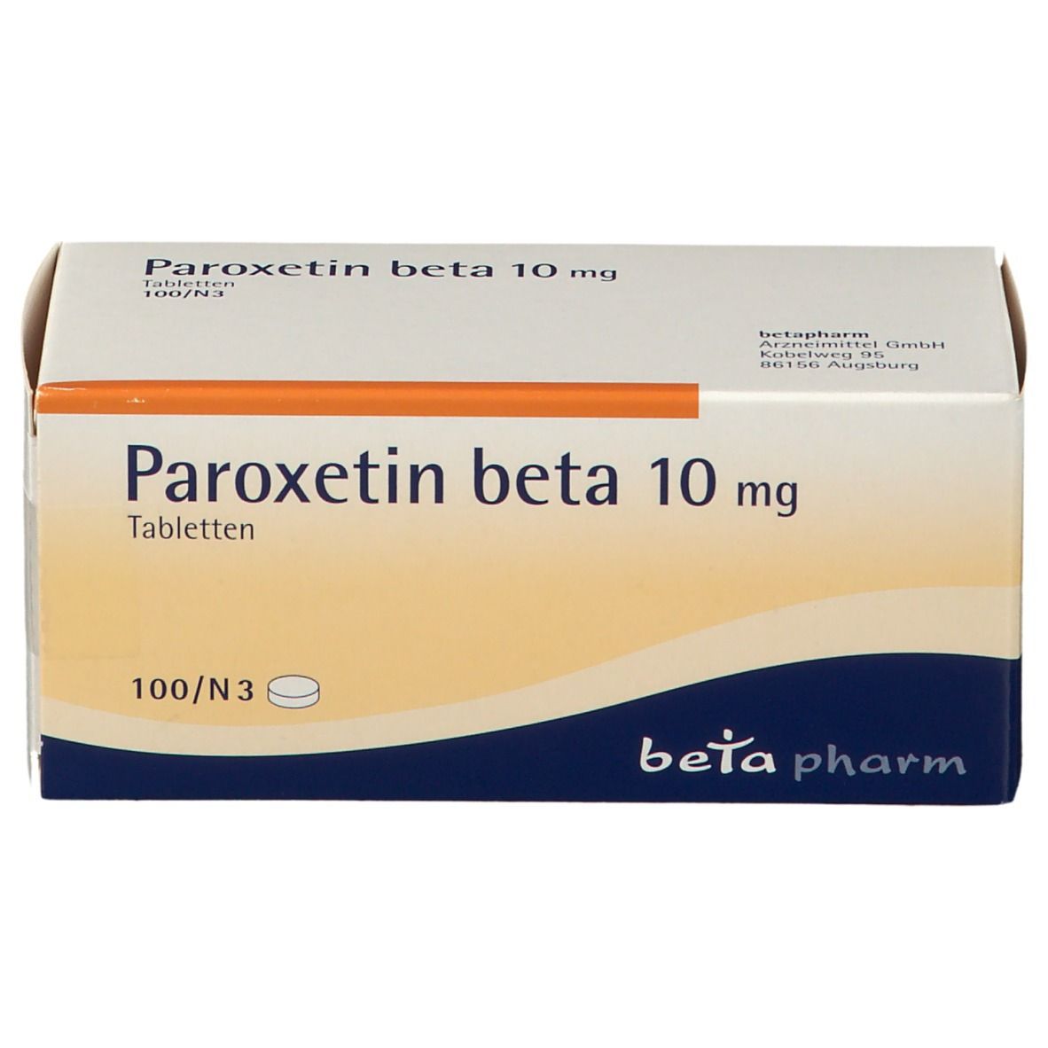 Paroxetin beta 10 mg