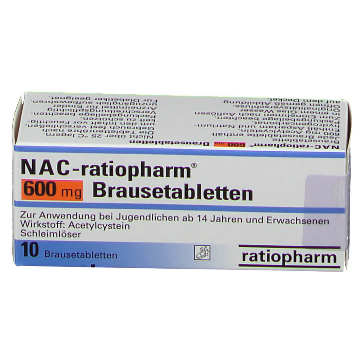 Nac ratiopharm® 600 Brausetabletten