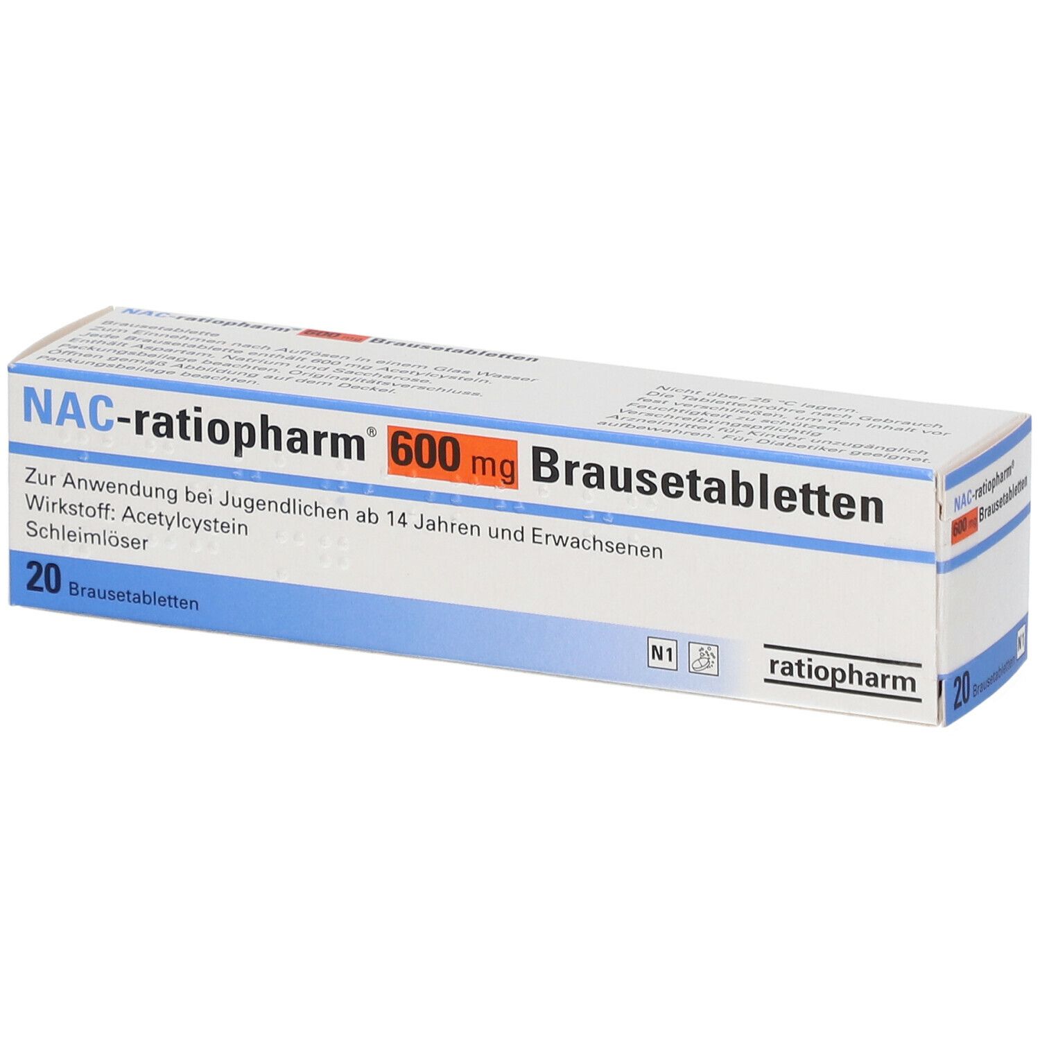 NAC-ratiopharm® 600 mg