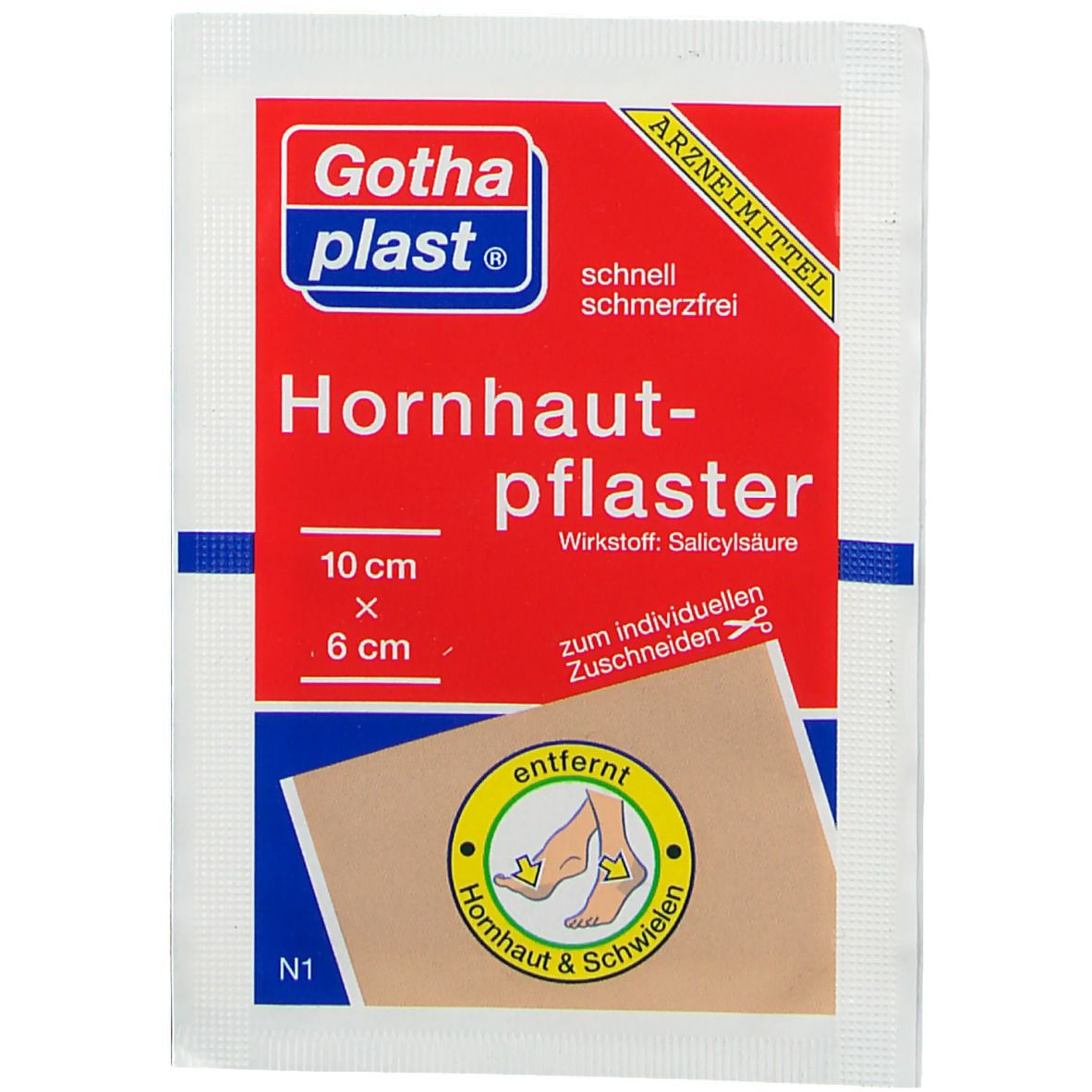 Gothaplast® Hornhautpflaster 10 cm x 6 cm