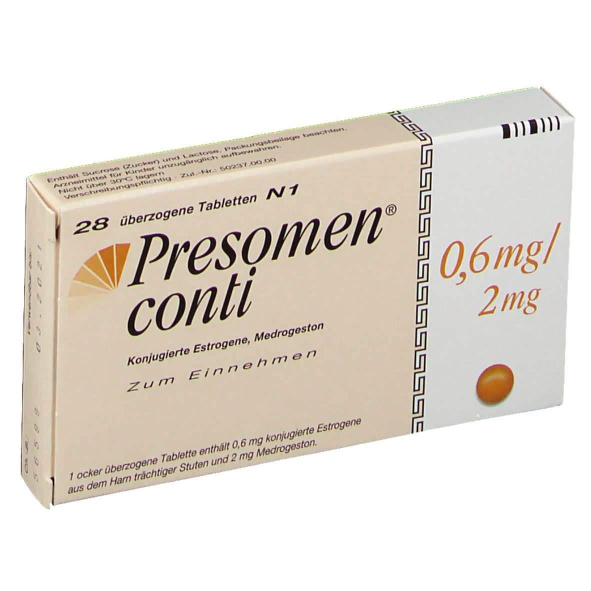 Presomen® conti 0,6 mg/2 mg