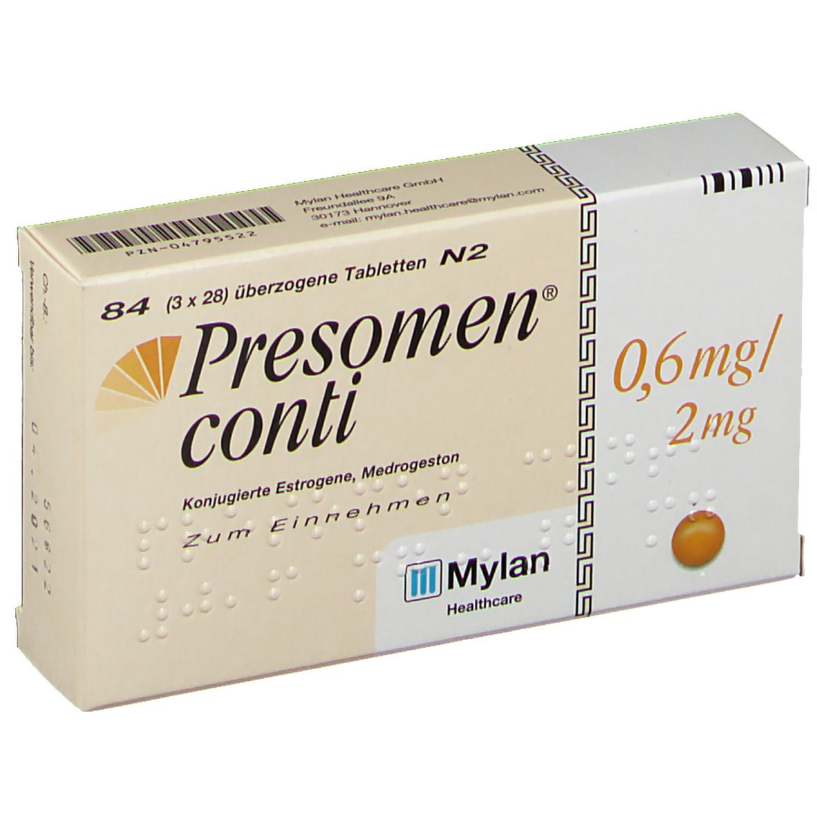 Presomen® conti 0,6 mg/2 mg