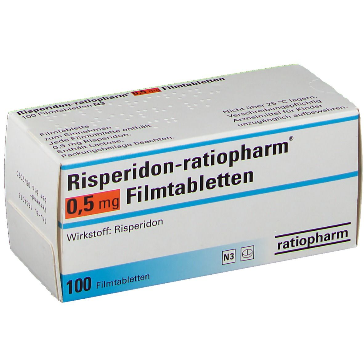 Risperidon-ratiopharm® 0,5 mg