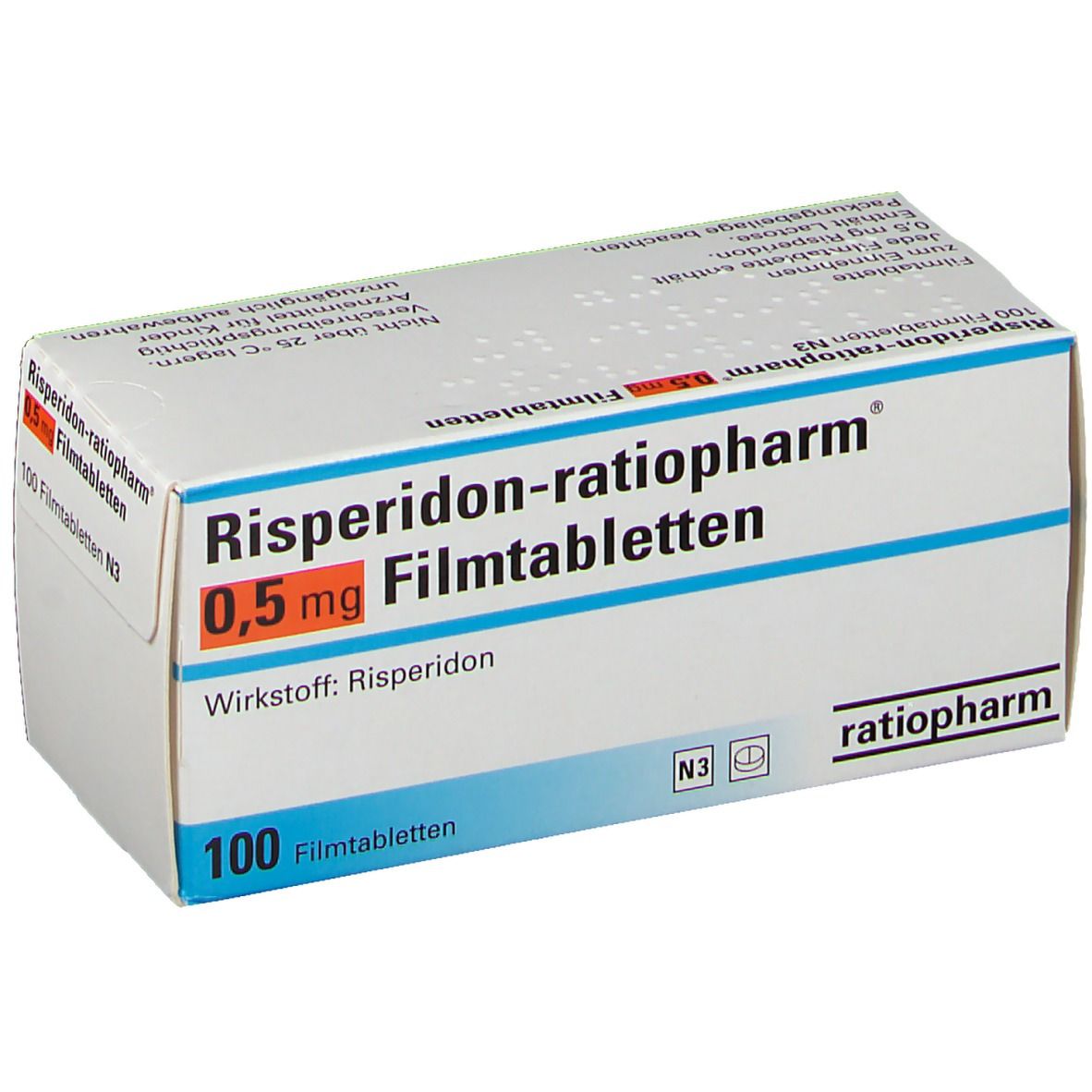 Risperidon-ratiopharm® 0,5 mg