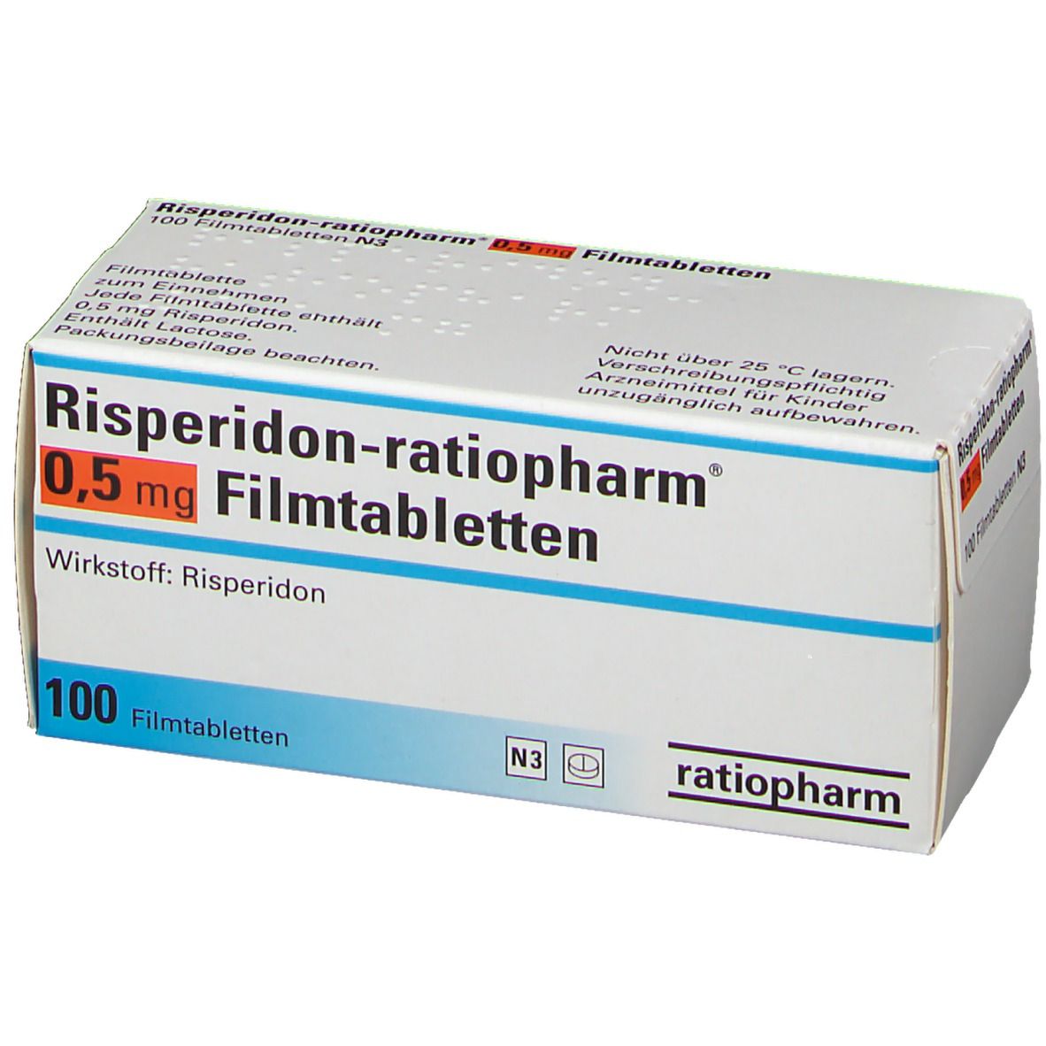 Risperidon-ratiopharm® 0,5 mg