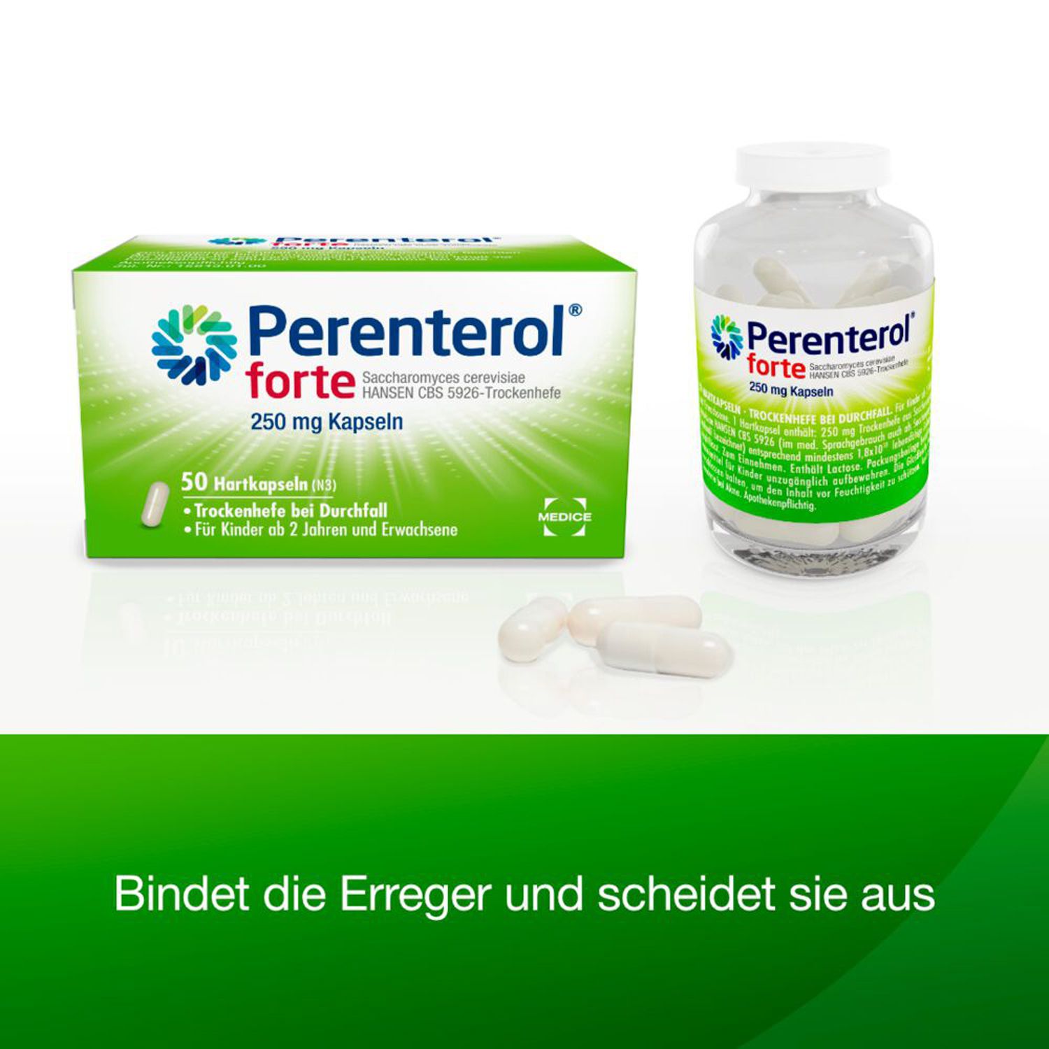 Perenterol forte bei akutem Durchfall