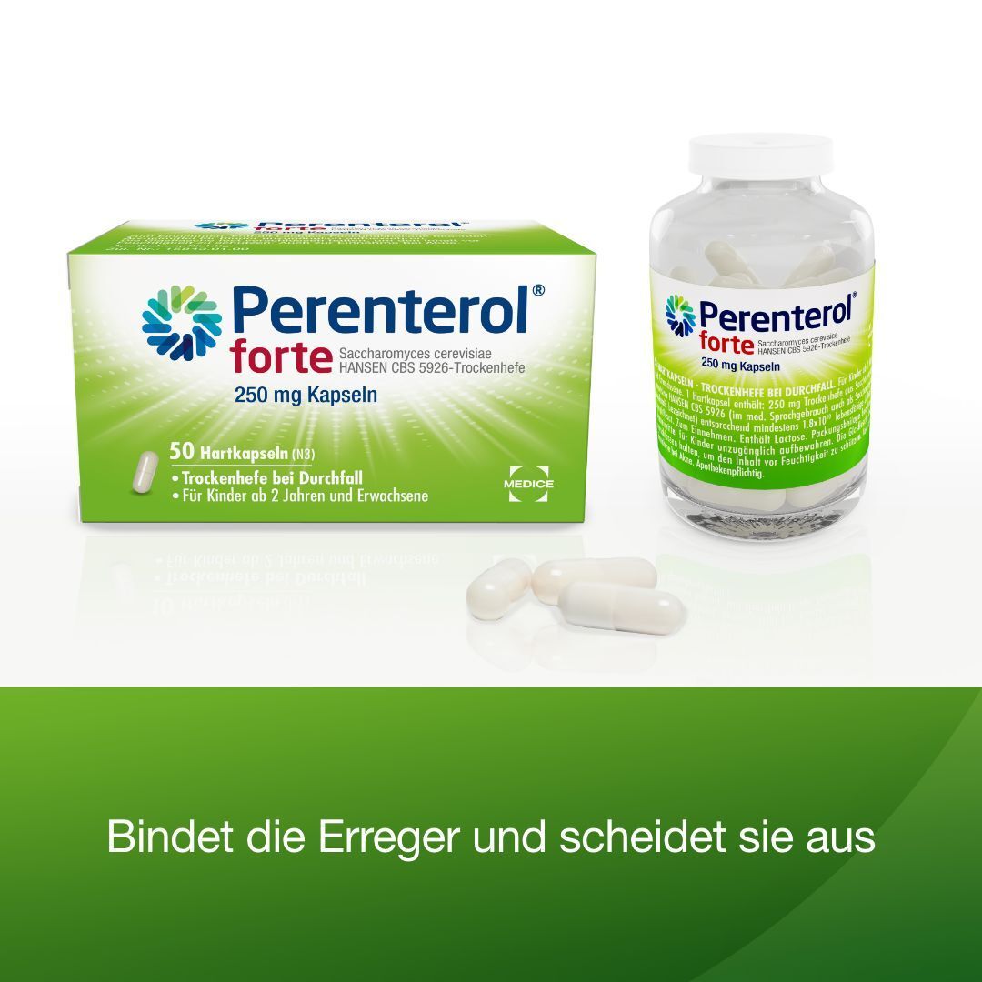 Perenterol forte bei akutem Durchfall