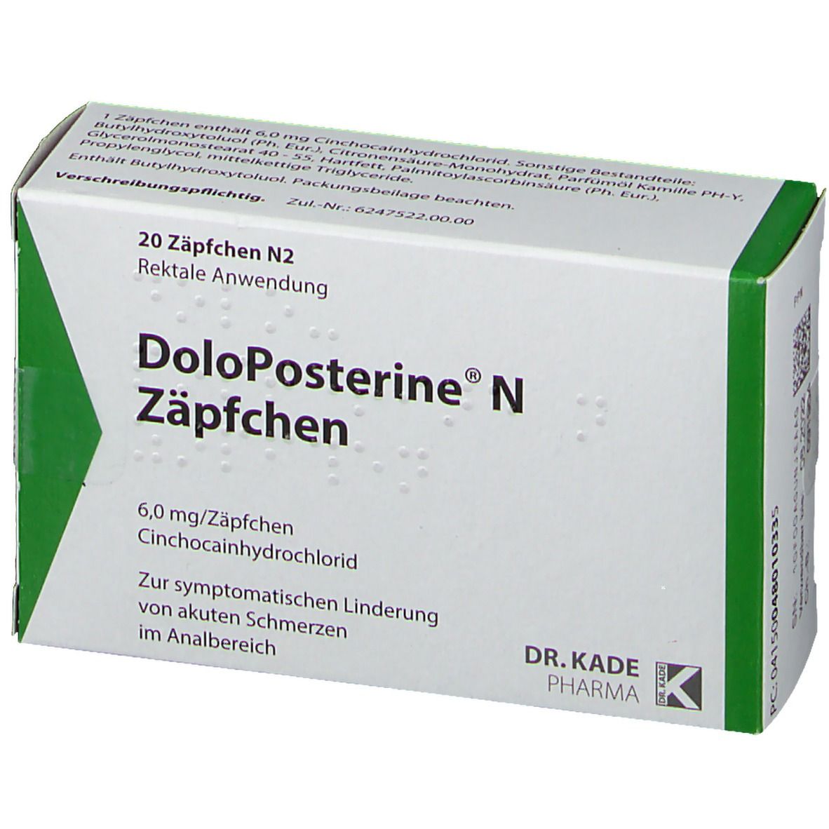 DoloPosterine® N Zäpfchen