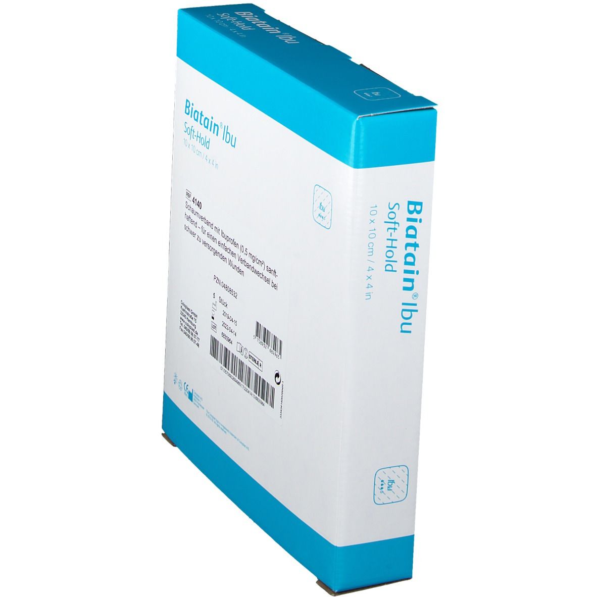 BIATAIN® Ibu Schaumverband mit Ibuprofen sanft-haftend 10x10cm