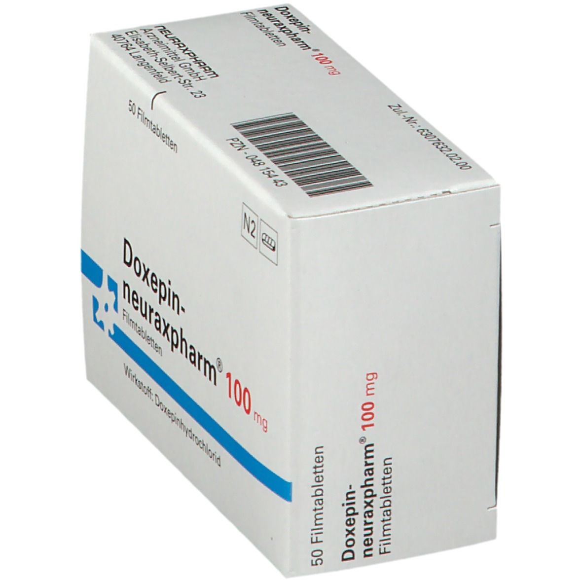 DOXEPIN-neuraxpharm 100 mg Filmtabletten 50 St