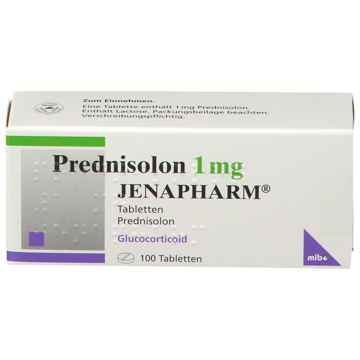 Prednisolon 1 mg JENAPHARM®