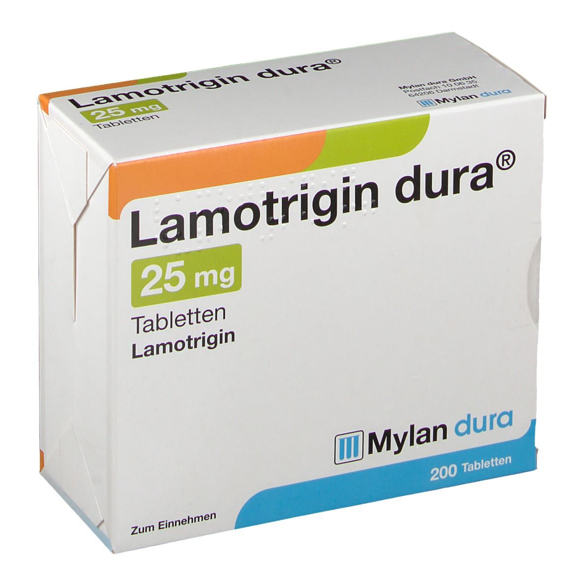 Lamotrigin dura® 25 mg