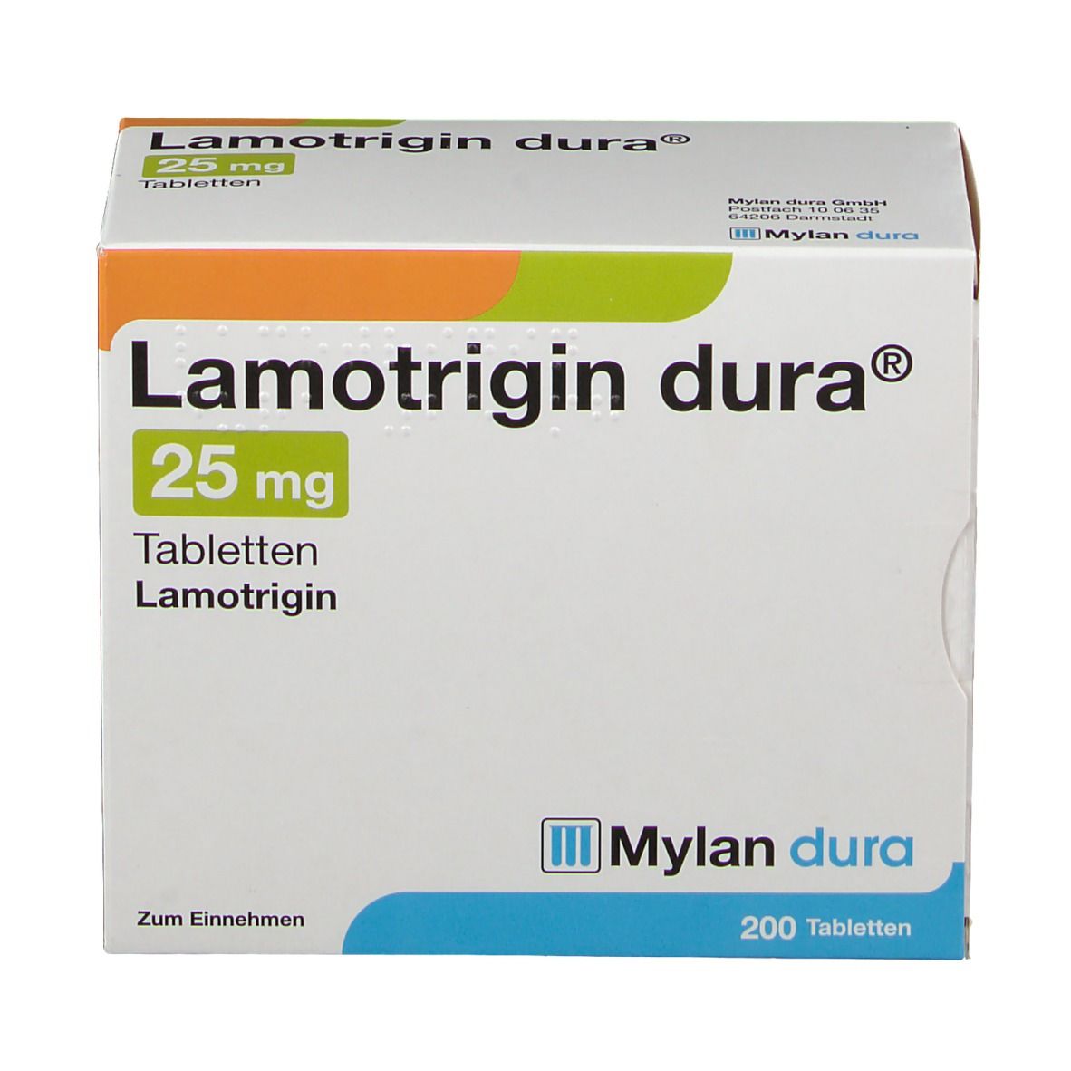 Lamotrigin dura® 25 mg