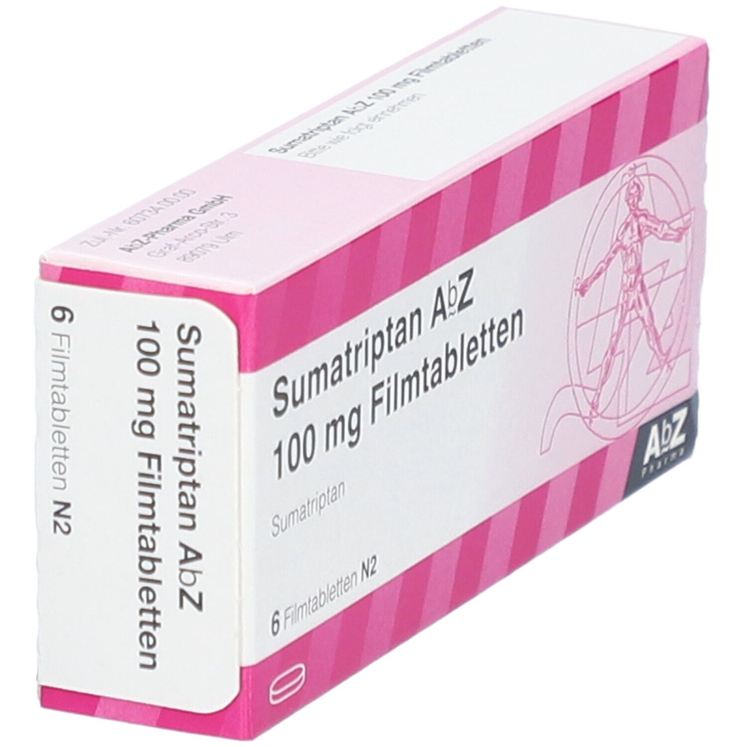 Sumatriptan AbZ 100 mg Filmtabletten 6 St