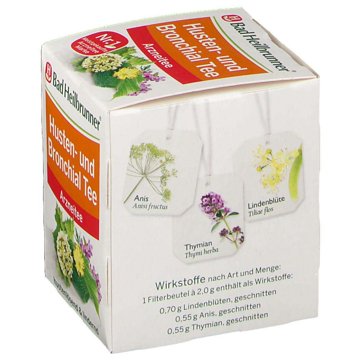 Bad Heilbrunner® Husten- und Bronchial Tee