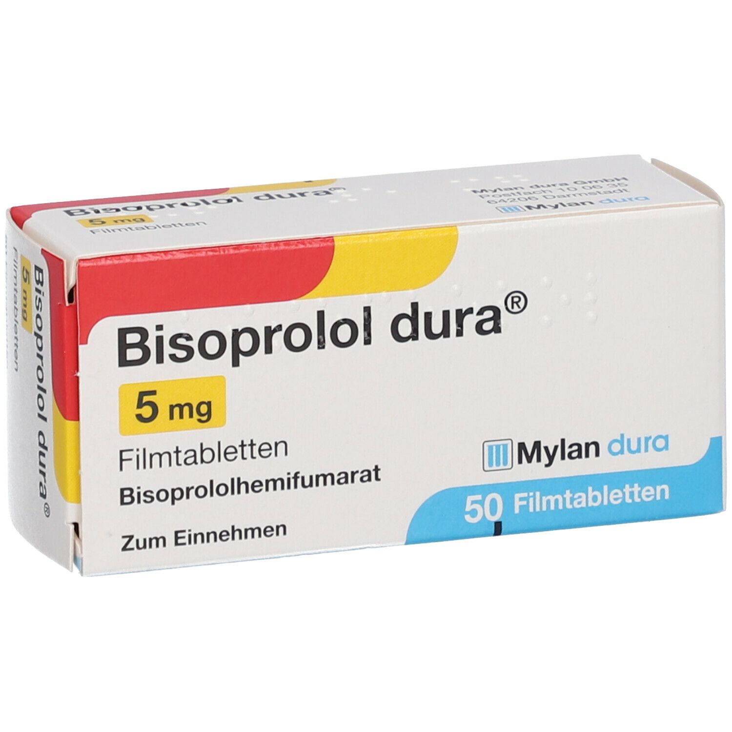 Bisoprolol dura® 5 mg