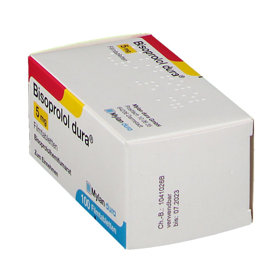 Bisoprolol dura® 5 mg