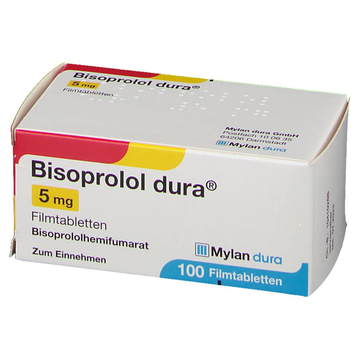 Bisoprolol dura® 5 mg