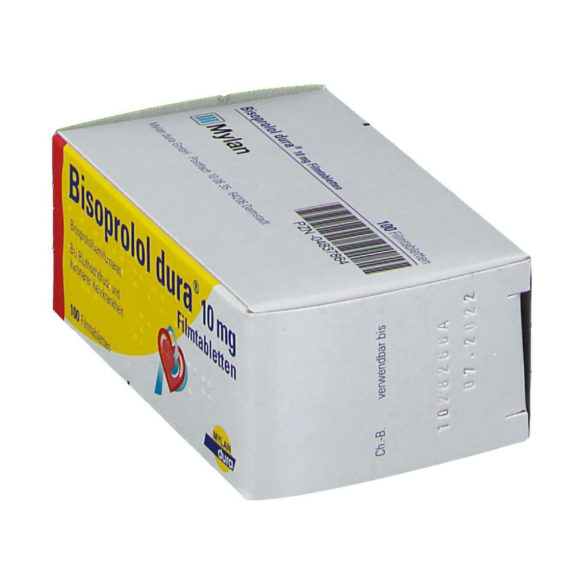 Bisoprolol dura® 10 mg