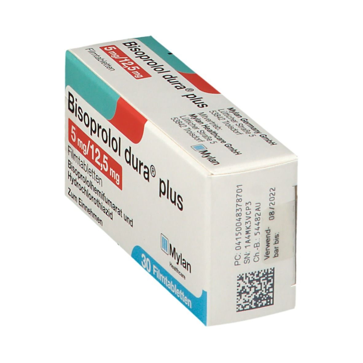 Bisoprolol dura® plus 5 mg/12,5 mg