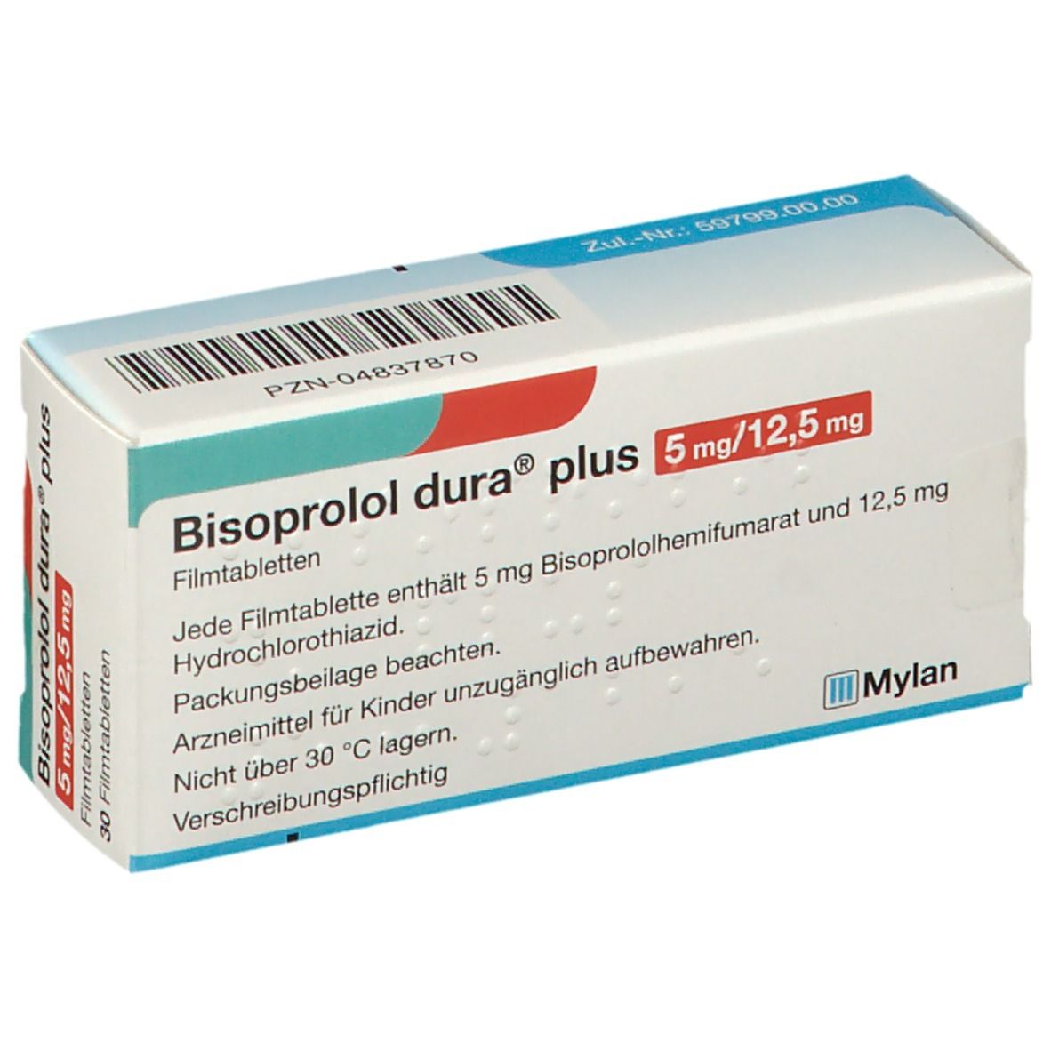 Bisoprolol dura® plus 5 mg/12,5 mg