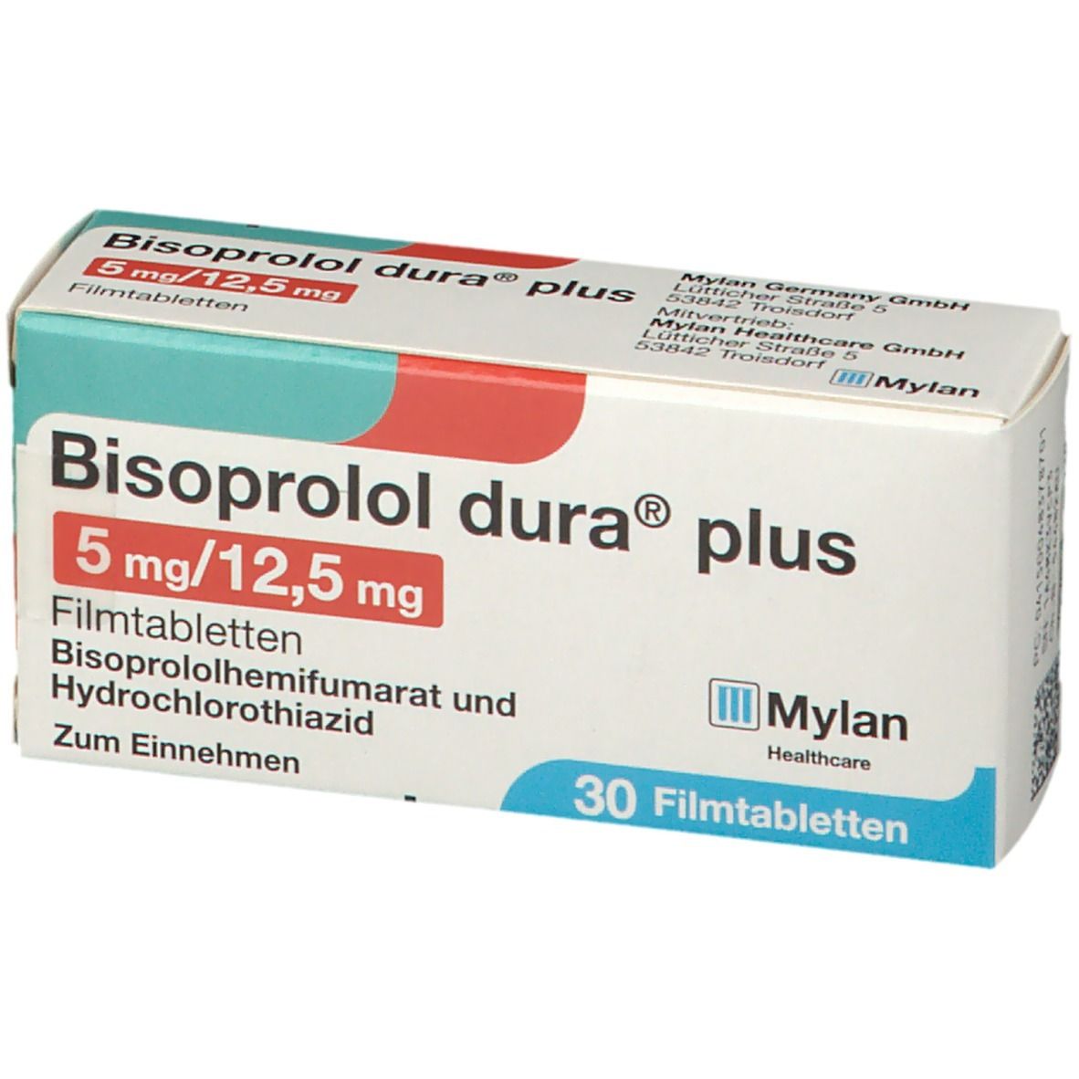 Bisoprolol dura® plus 5 mg/12,5 mg
