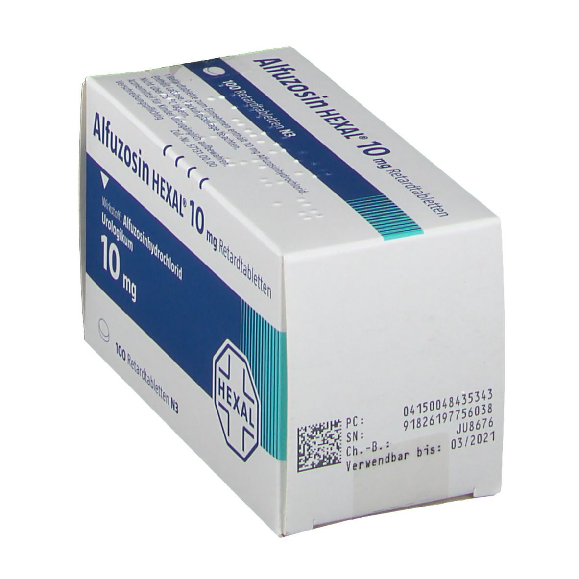 ALFUZOSIN HEXAL 10 mg Retardtabletten