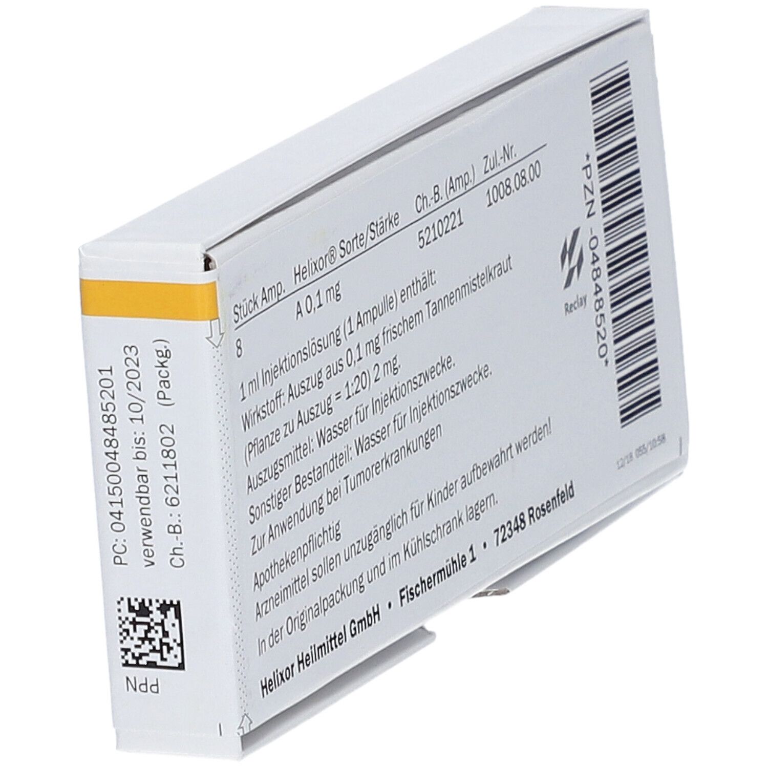 Helixor® A 0,1 Mg 8 St - Shop Apotheke