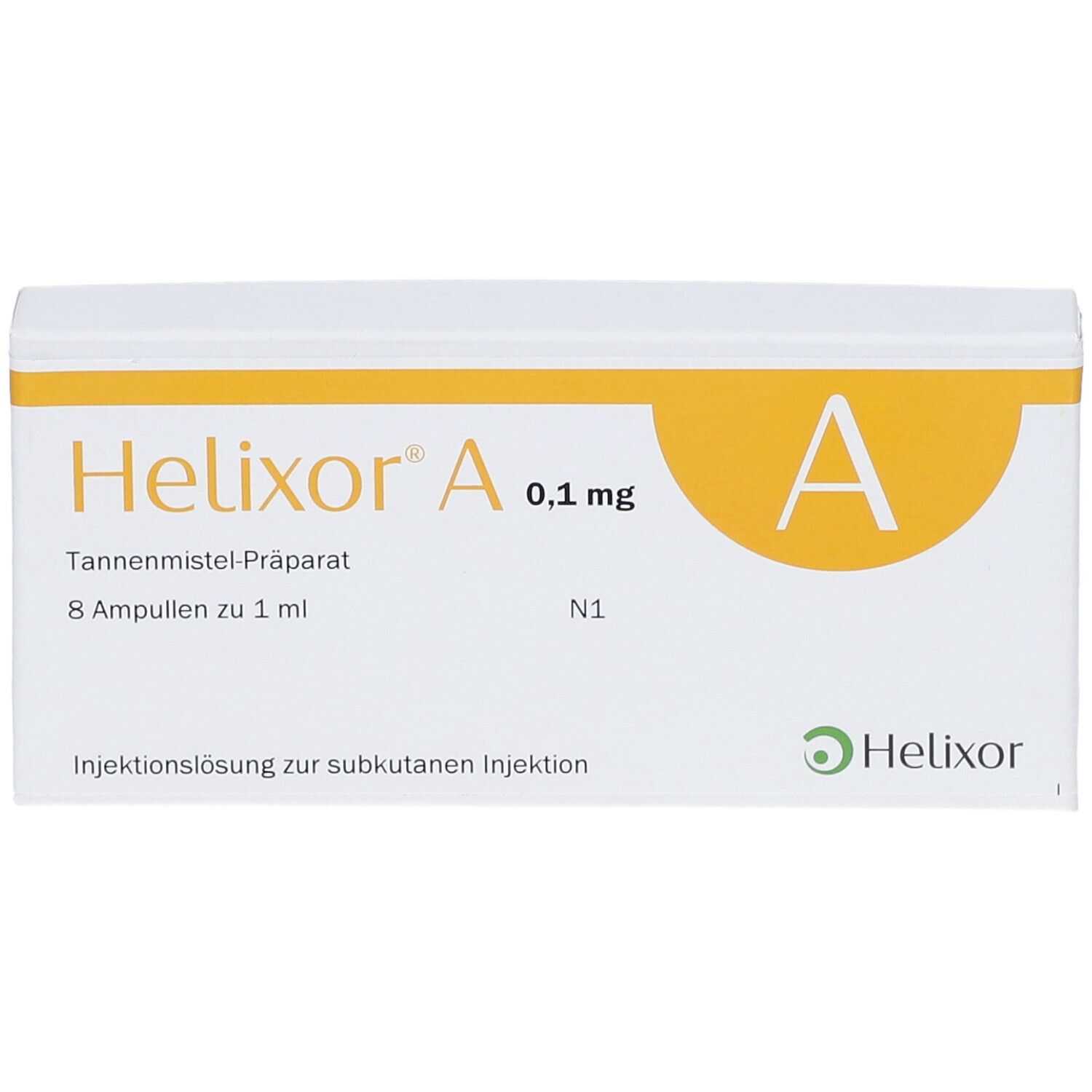 Helixor® A 0,1 Mg 8 St - Shop Apotheke