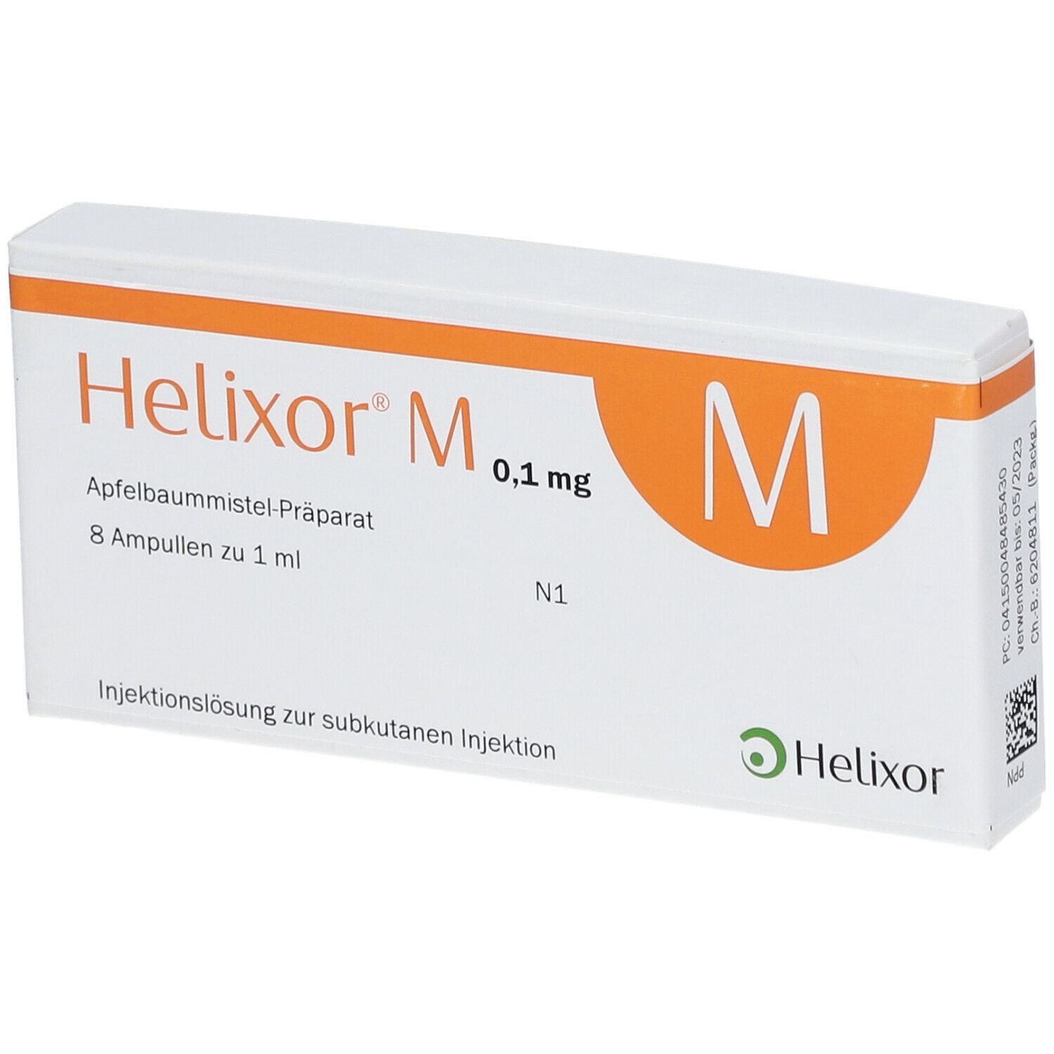 Helixor M Ampullen 0,1 mg 8 St