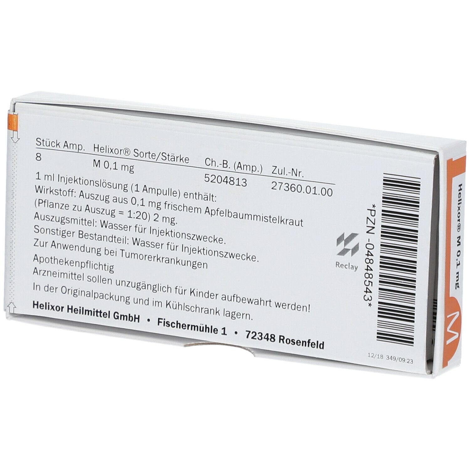 Helixor® M 0,1 Mg 8 St - Shop Apotheke