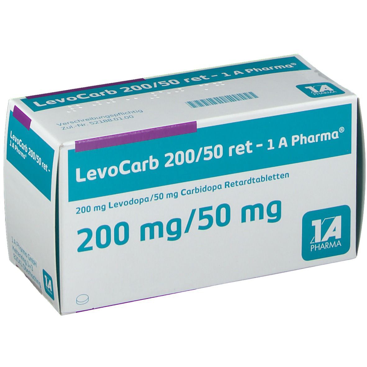 LevoCarb 200/50 ret - 1 A Pharma®