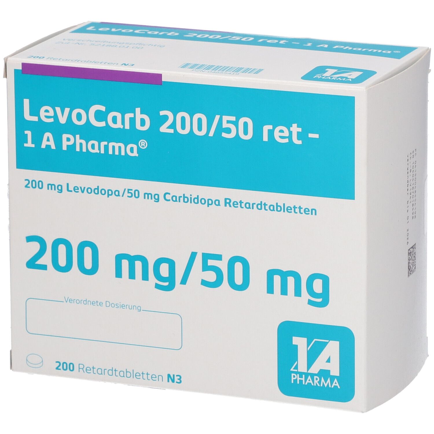 Levocarb 200/50  1A Pha