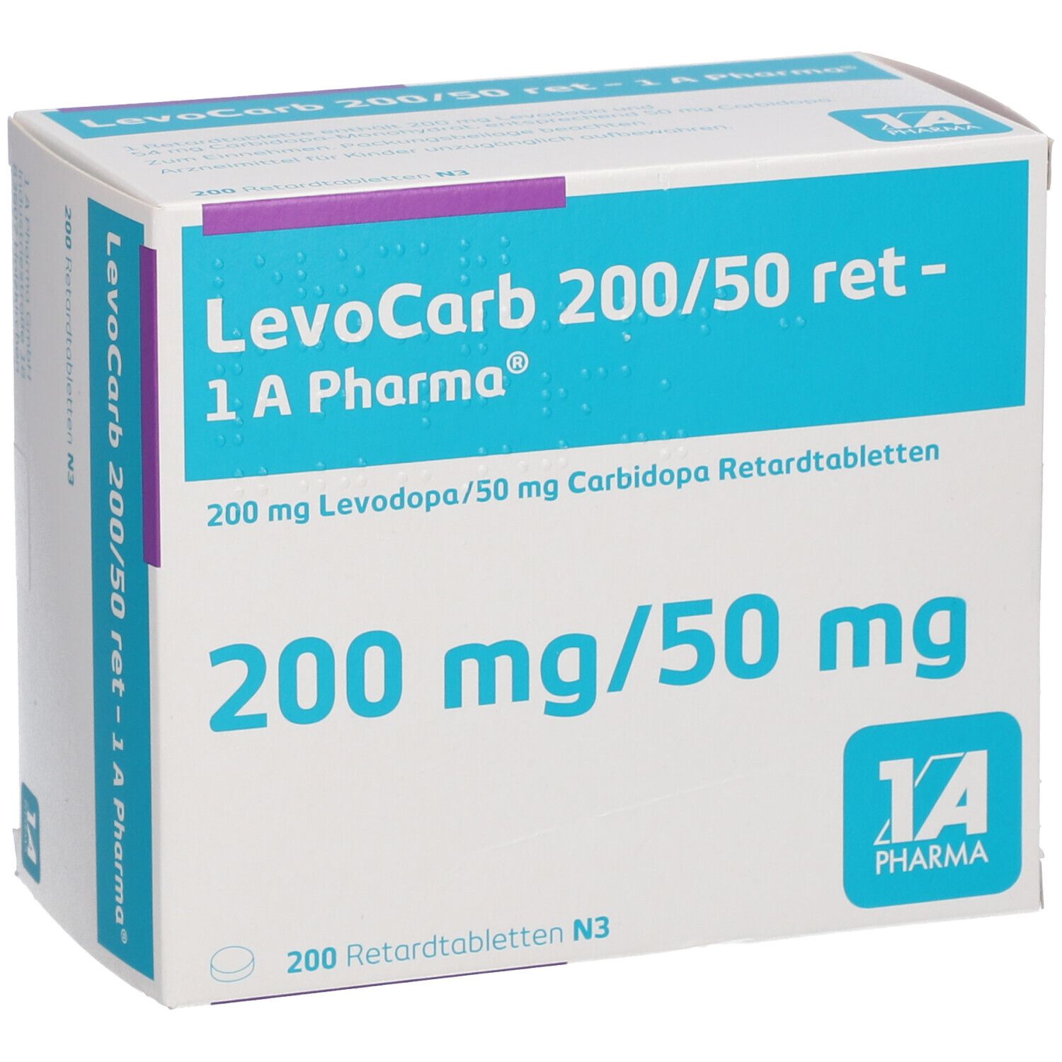 Levocarb 200/50  1A Pha