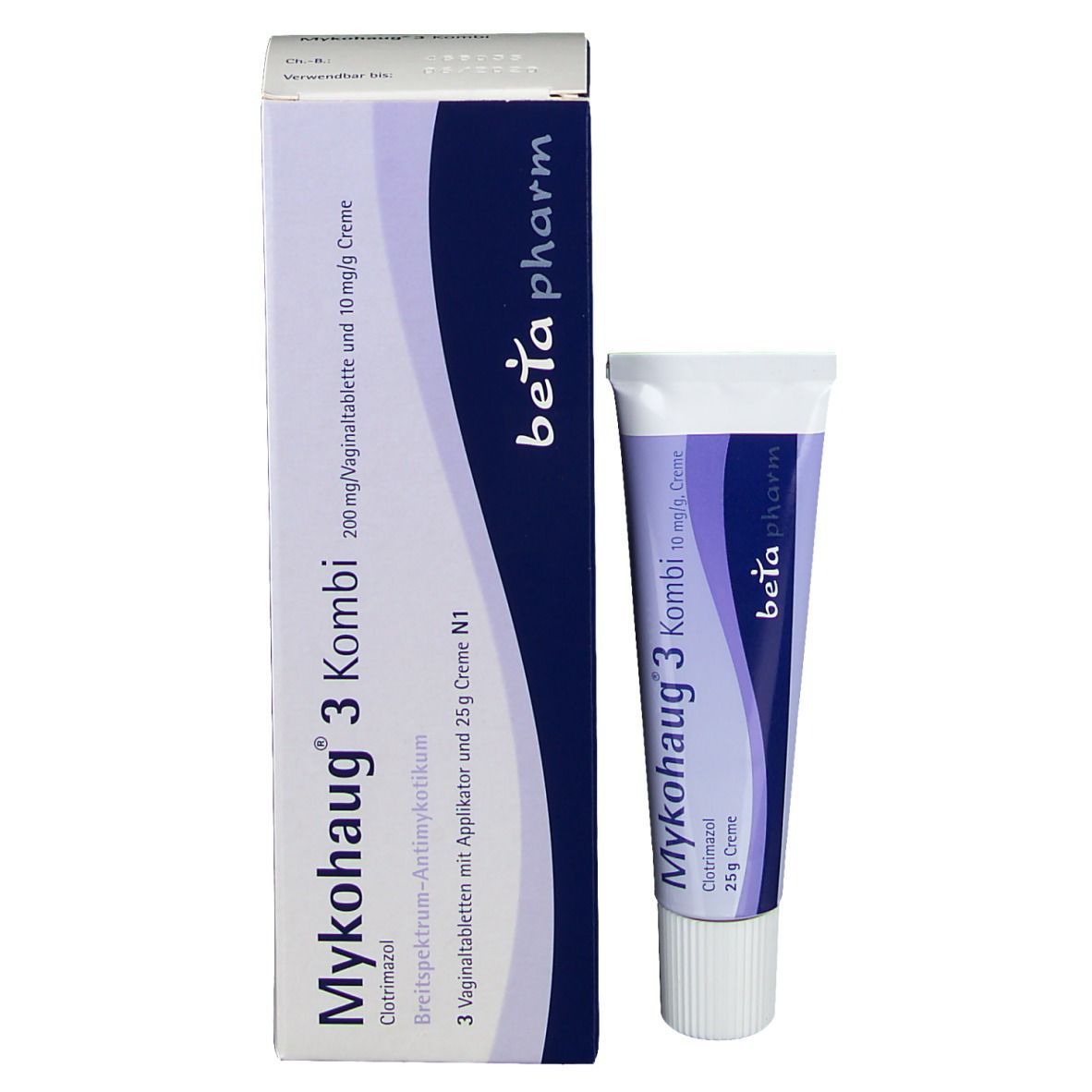 Mykohaug® 3 Kombi 200 mg/ Vaginaltablette 10 mg/g Creme