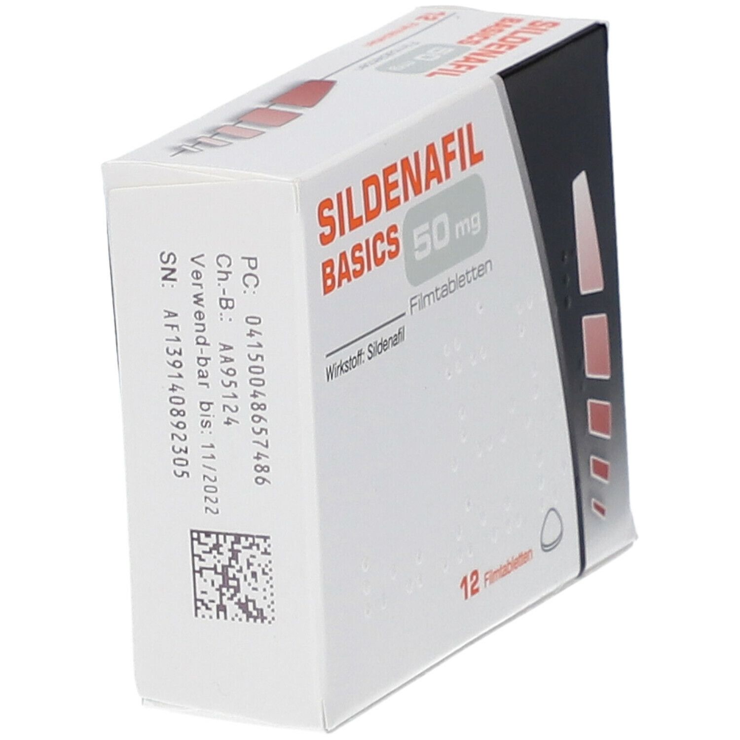 Sildenafil Basics 50 mg Filmtabletten 12 St